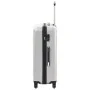 3-piece shiny silver ABS rigid trolley suitcase set by vidaXL, Suitcases - Ref: Foro24-91887, Price: 131,65 €, Discount: %