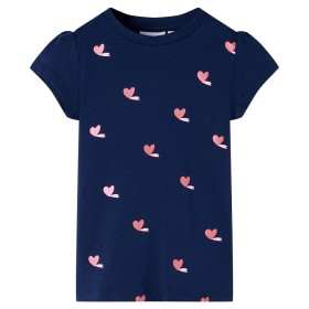 Marineblaues Kinder-T-Shirt 128 von , Kinder-T-Shirts - Ref: Foro24-11227, Preis: 8,64 €, Rabatt: %
