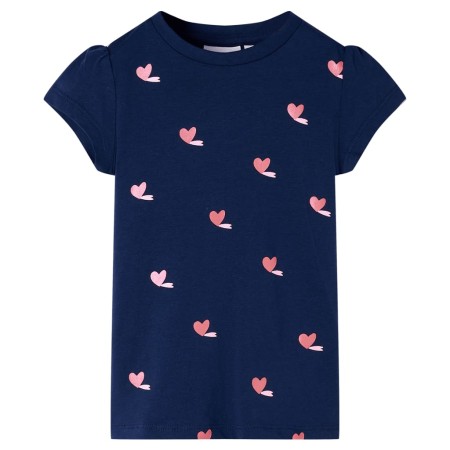 Marineblaues Kinder-T-Shirt 128 von , Kinder-T-Shirts - Ref: Foro24-11227, Preis: 8,64 €, Rabatt: %