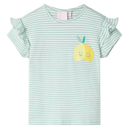 Mintgrünes Kinder-T-Shirt 128 von , Kinder-T-Shirts - Ref: Foro24-11487, Preis: 8,41 €, Rabatt: %