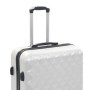 Juego de maletas rígidas trolley 3 pzas plateado brillante ABS de vidaXL, Maletas - Ref: Foro24-91887, Precio: 133,75 €, Desc...