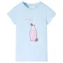 Weiches blaues Kinder-T-Shirt 116 von , Kinder-T-Shirts - Ref: Foro24-11271, Preis: 8,19 €, Rabatt: %