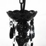 Chandelier with round black beads 3 x E14 by vidaXL, Lamps - Ref: Foro24-281597, Price: 50,13 €, Discount: %