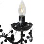 Kronleuchter mit runden schwarzen Perlen 3 x E14 von vidaXL, Lampen - Ref: Foro24-281597, Preis: 50,13 €, Rabatt: %