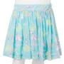 Light aquamarine children's pleated skirt 128 by , kids pants - Ref: Foro24-11447, Price: 12,16 €, Discount: %