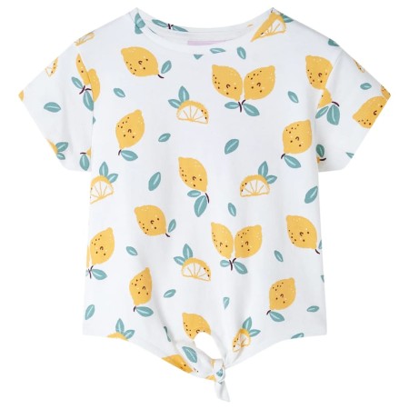 Kinder-T-Shirt mit rohem Knoten unten 140 von , Kinder-T-Shirts - Ref: Foro24-11498, Preis: 7,72 €, Rabatt: %