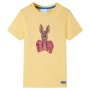 Kinder-Kurzarm-T-Shirt gelb 92 von , Kinder-T-Shirts - Ref: Foro24-11879, Preis: 8,28 €, Rabatt: %
