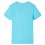 Aquamarin-Kurzarm-T-Shirt für Kinder 140 von , Kinder-T-Shirts - Ref: Foro24-12183, Preis: 8,28 €, Rabatt: %