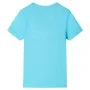 Camiseta infantil de manga corta color aguamarina 116 de , Camisetas para niños - Ref: Foro24-12181, Precio: 8,19 €, Descuent...