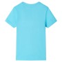 Kurzarm-T-Shirt für Kinder in Aquamarinfarbe 116 von , Kinder-T-Shirts - Ref: Foro24-12181, Preis: 8,28 €, Rabatt: %