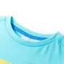 Camiseta infantil de manga corta color aguamarina 116 de , Camisetas para niños - Ref: Foro24-12181, Precio: 8,19 €, Descuent...