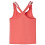 Camiseta de tirantes infantil coral 128 de , Camisetas para niños - Ref: Foro24-10677, Precio: 8,46 €, Descuento: %