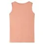 Hellorangefarbenes Kinder-Tanktop 140 von , Kinder-T-Shirts - Ref: Foro24-12503, Preis: 7,79 €, Rabatt: %
