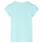 Helles Aquamarin-T-Shirt für Kinder 92 von , Kinder-T-Shirts - Ref: Foro24-11334, Preis: 8,66 €, Rabatt: %