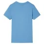 Medium blue children's t-shirt 92 by , Kids T-shirts - Ref: Foro24-12574, Price: 7,99 €, Discount: %