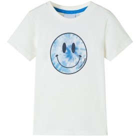 Ecrufarbenes Kinder-T-Shirt 140 von , Kinder-T-Shirts - Ref: Foro24-12583, Preis: 8,07 €, Rabatt: %