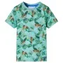 Hellgrünes Kinder-T-Shirt Melange 116 von , Kinder-T-Shirts - Ref: Foro24-12406, Preis: 8,72 €, Rabatt: %