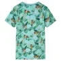Hellgrünes Kinder-T-Shirt Melange 116 von , Kinder-T-Shirts - Ref: Foro24-12406, Preis: 8,72 €, Rabatt: %