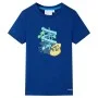 Camiseta infantil azul oscuro 128 de , Camisetas para niños - Ref: Foro24-12467, Precio: 7,99 €, Descuento: %