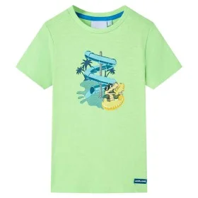 Neon green children's t-shirt 140 by , Kids T-shirts - Ref: Foro24-12473, Price: 7,99 €, Discount: %