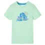 Camiseta infantil verde claro 104 de , Camisetas para niños - Ref: Foro24-12555, Precio: 7,93 €, Descuento: %