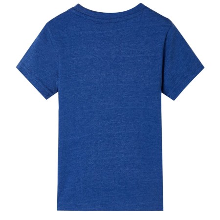 Children's t-shirt dark blue mélange 92 by , Kids T-shirts - Ref: Foro24-12484, Price: 8,41 €, Discount: %