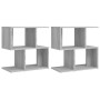 Mesitas noche 2 uds contrachapada gris Sonoma 50x30x51,5 cm de vidaXL, Mesitas de noche - Ref: Foro24-815831, Precio: 48,05 €...
