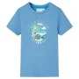 Medium blue children's t-shirt 116 by , Kids T-shirts - Ref: Foro24-12576, Price: 7,99 €, Discount: %