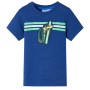 Children's t-shirt dark blue mélange 116 by , Kids T-shirts - Ref: Foro24-12486, Price: 8,41 €, Discount: %