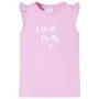 Children's lilac ruffle sleeve t-shirt 92 by , Kids T-shirts - Ref: Foro24-10504, Price: 8,19 €, Discount: %