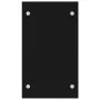 Holzhalter aus schwarzem Glas 40x35x60 cm von vidaXL, Brennholztaschen und -halter - Ref: Foro24-282829, Preis: 56,65 €, Raba...