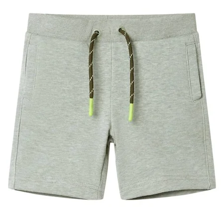 Kindershorts mit Kordelzug hellkhaki melange 92 von , Kinderhosen - Ref: Foro24-11699, Preis: 9,29 €, Rabatt: %