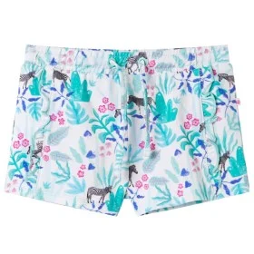 Kindershorts mit rohem Kordelzug und dunklem Mintgrün 128 von , Kinderhosen - Ref: Foro24-11432, Preis: 9,91 €, Rabatt: %