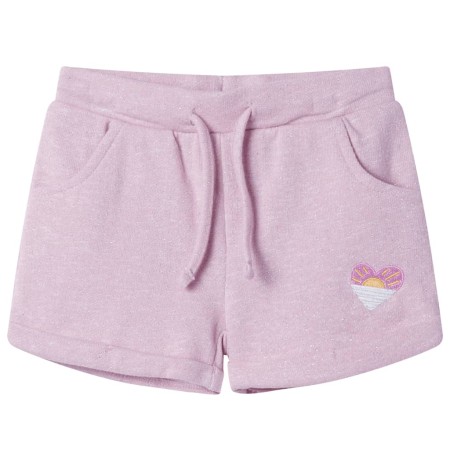 Children's shorts with mixed lilac drawstring 116 by , kids pants - Ref: Foro24-10971, Price: 10,61 €, Discount: %