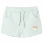 Kindershorts mit gemischtem hellmintgrünem Kordelzug 140 von , Kinderhosen - Ref: Foro24-10978, Preis: 10,61 €, Rabatt: %