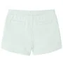 Children's shorts with mixed light mint green drawstring 140 by , kids pants - Ref: Foro24-10978, Price: 10,50 €, Discount: %