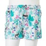 Kindershorts mit rohem Kordelzug und dunklem Mintgrün 104 von , Kinderhosen - Ref: Foro24-11430, Preis: 10,01 €, Rabatt: %