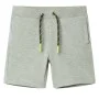 Children's shorts with drawstring light khaki mélange 116 by , kids pants - Ref: Foro24-11701, Price: 9,29 €, Discount: %