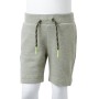 Children's shorts with drawstring light khaki mélange 140 by , kids pants - Ref: Foro24-11703, Price: 10,44 €, Discount: %