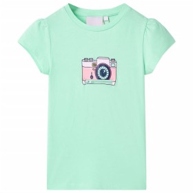 Bright green children's t-shirt 116 by , Kids T-shirts - Ref: Foro24-10476, Price: 8,54 €, Discount: %