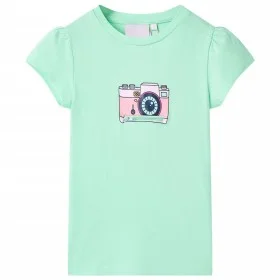 Hellgrünes Kinder-T-Shirt 116 von , Kinder-T-Shirts - Ref: Foro24-10476, Preis: 8,45 €, Rabatt: %