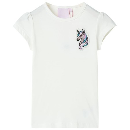 Camiseta infantil color crudo 104 de , Camisetas para niños - Ref: Foro24-10785, Precio: 8,60 €, Descuento: %