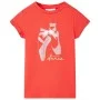 Red children's t-shirt 116 by , Kids T-shirts - Ref: Foro24-11341, Price: 8,45 €, Discount: %
