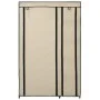 Folding fabric wardrobe in cream color 110x45x175 cm by vidaXL, Wardrobes - Ref: Foro24-282422, Price: 44,30 €, Discount: %