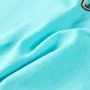 Aquamarin-Kurzarm-T-Shirt für Kinder 140 von , Kinder-T-Shirts - Ref: Foro24-11818, Preis: 8,12 €, Rabatt: %