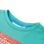 Kurzarm-T-Shirt für Kinder in dunklem Mintgrün 140 von , Kinder-T-Shirts - Ref: Foro24-11858, Preis: 7,88 €, Rabatt: %