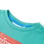 Kurzarm-T-Shirt für Kinder in dunklem Mintgrün 140 von , Kinder-T-Shirts - Ref: Foro24-11858, Preis: 7,96 €, Rabatt: %