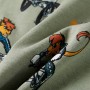 Pijama de manga corta infantil caqui claro 92 de , Pijamas de niños - Ref: Foro24-11864, Precio: 10,93 €, Descuento: %