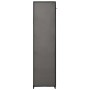 Kleiderschrank mit Fächern und Stangen grauer Stoff 150x45x176 cm von vidaXL, Kleiderschränke - Ref: Foro24-282436, Preis: 62...