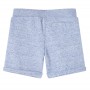 Children's shorts with drawstring blue mélange 104 by , kids pants - Ref: Foro24-12195, Price: 9,39 €, Discount: %